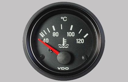 Coolant temperature gauge 120°C